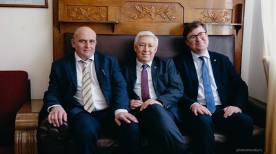 В мемориальном музее академика Л. В. Киренского